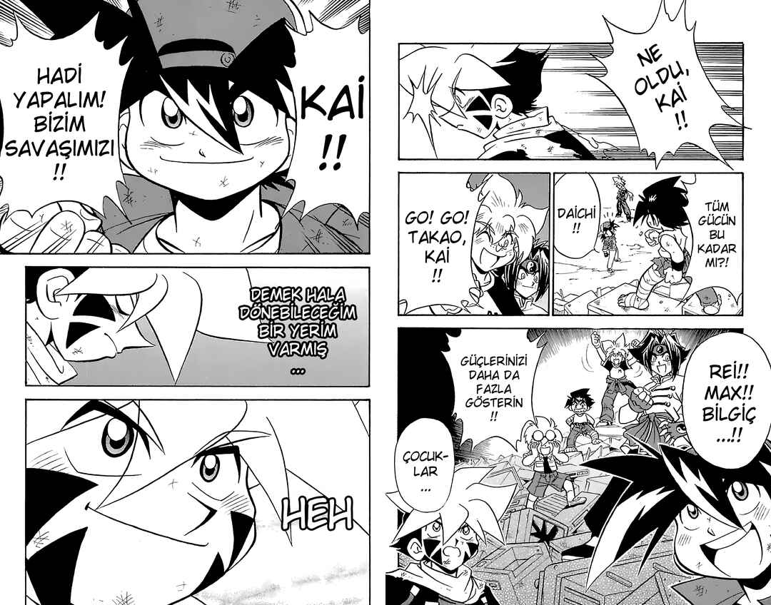 Bakuten Shoot Beyblade Chapter 3 - Page 14