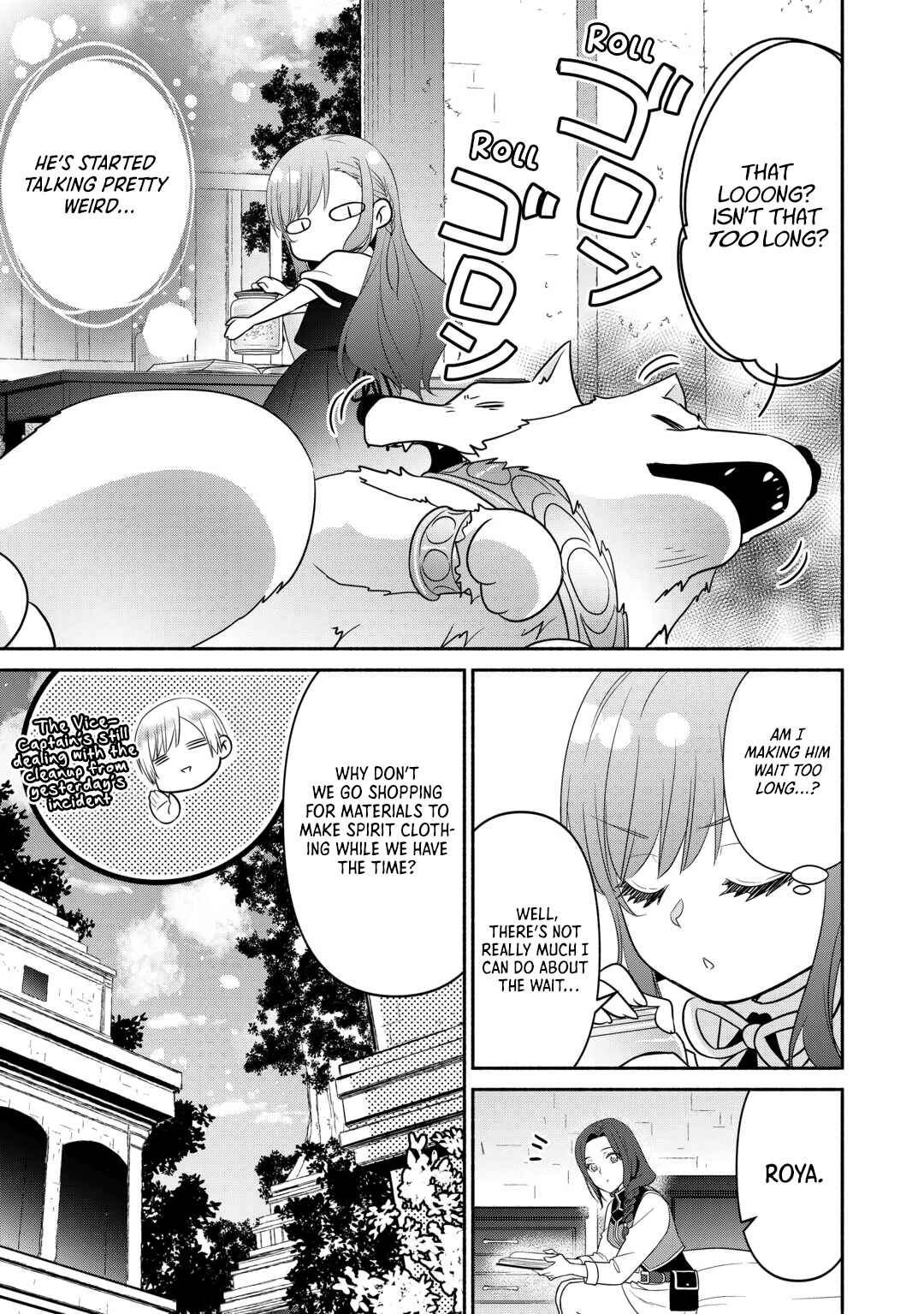 Tensei Youjo.: Shinjuu to Ouji to, Saikyou no Oji-san Youhei-dan no Naka de Ikiru Chapter 31 - Page 15