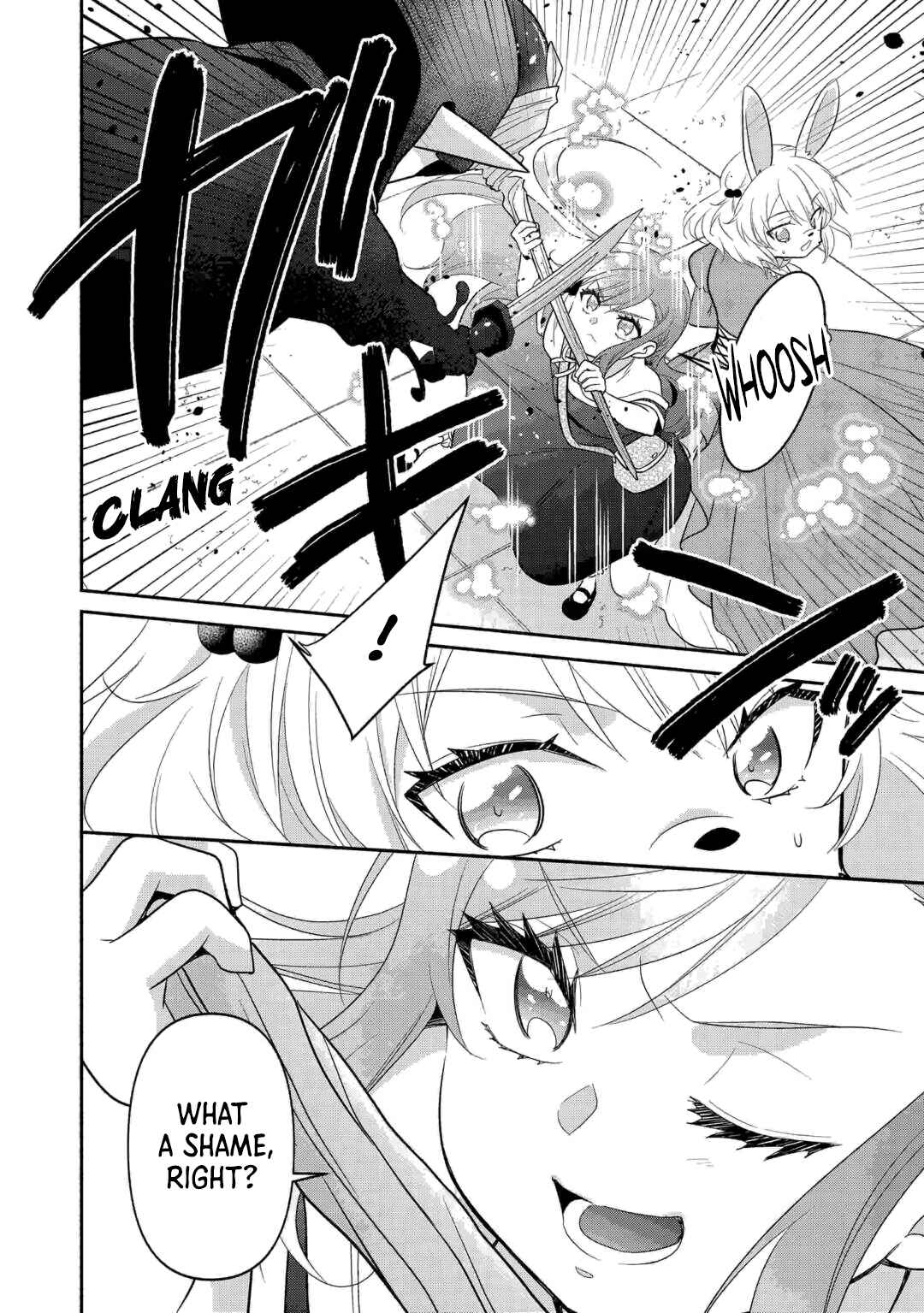 Tensei Youjo.: Shinjuu to Ouji to, Saikyou no Oji-san Youhei-dan no Naka de Ikiru Chapter 31 - Page 2