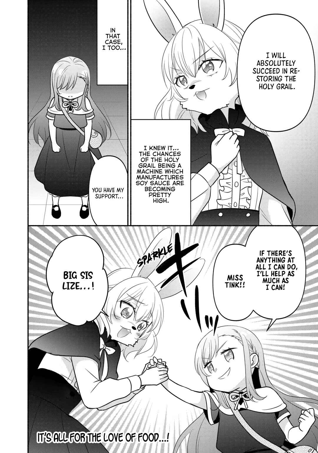 Tensei Youjo.: Shinjuu to Ouji to, Saikyou no Oji-san Youhei-dan no Naka de Ikiru Chapter 31 - Page 24