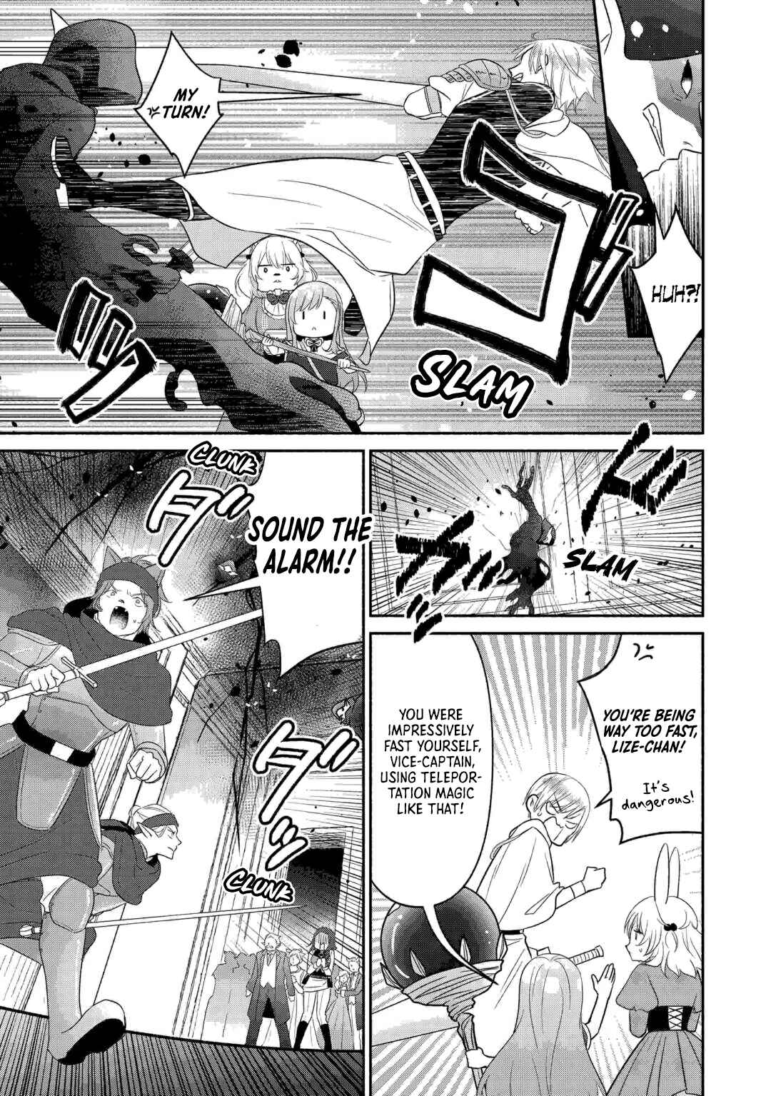 Tensei Youjo.: Shinjuu to Ouji to, Saikyou no Oji-san Youhei-dan no Naka de Ikiru Chapter 31 - Page 3
