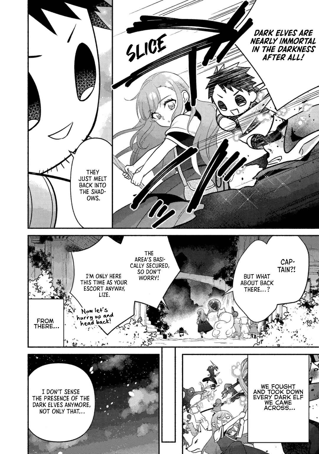 Tensei Youjo.: Shinjuu to Ouji to, Saikyou no Oji-san Youhei-dan no Naka de Ikiru Chapter 31 - Page 8