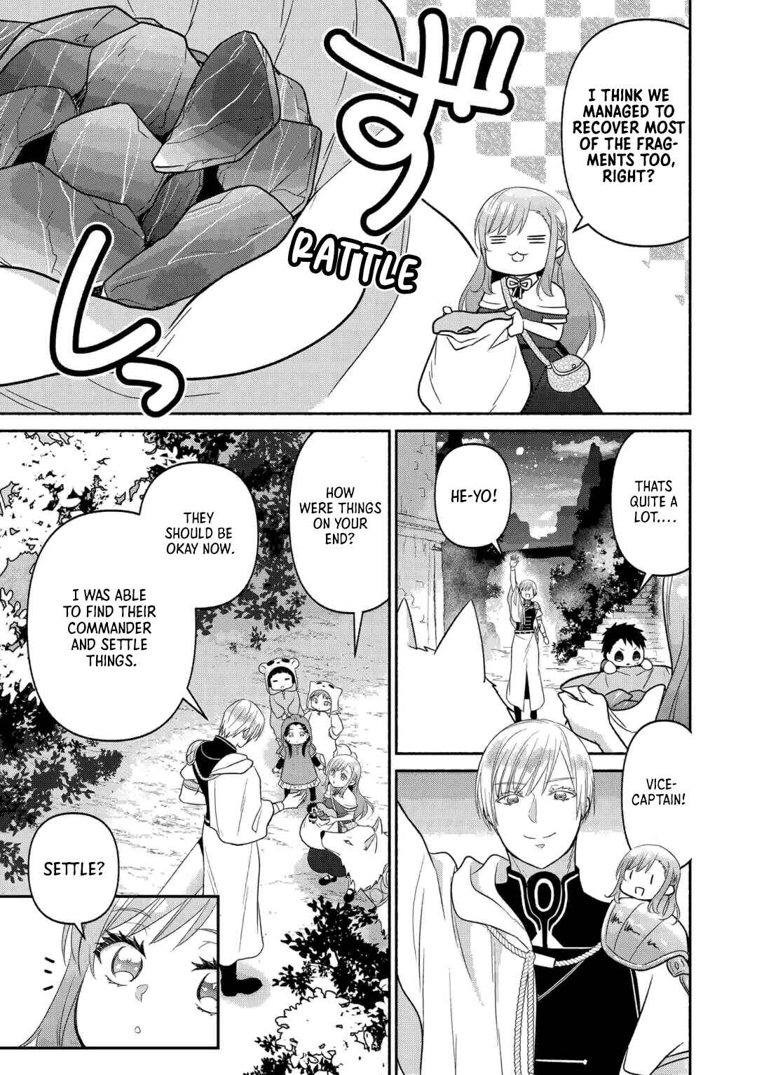 Tensei Youjo.: Shinjuu to Ouji to, Saikyou no Oji-san Youhei-dan no Naka de Ikiru Chapter 31 - Page 9