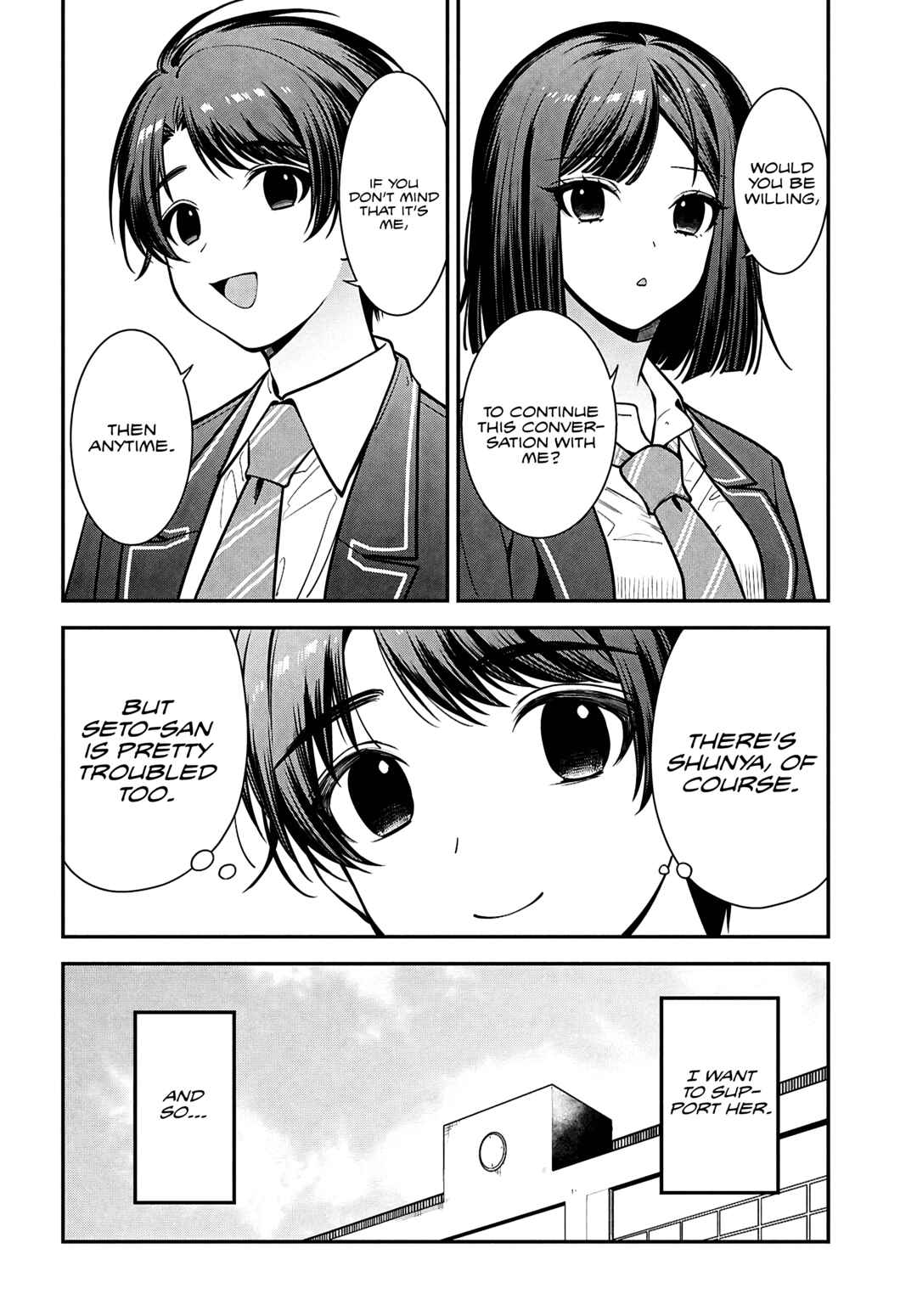Tonari no Seki no Yankee Shimizu-san ga Kami wo Kuroku Sometekita Chapter 11 - Page 15