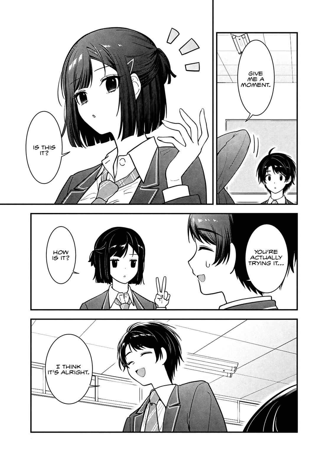 Tonari no Seki no Yankee Shimizu-san ga Kami wo Kuroku Sometekita Chapter 11 - Page 20