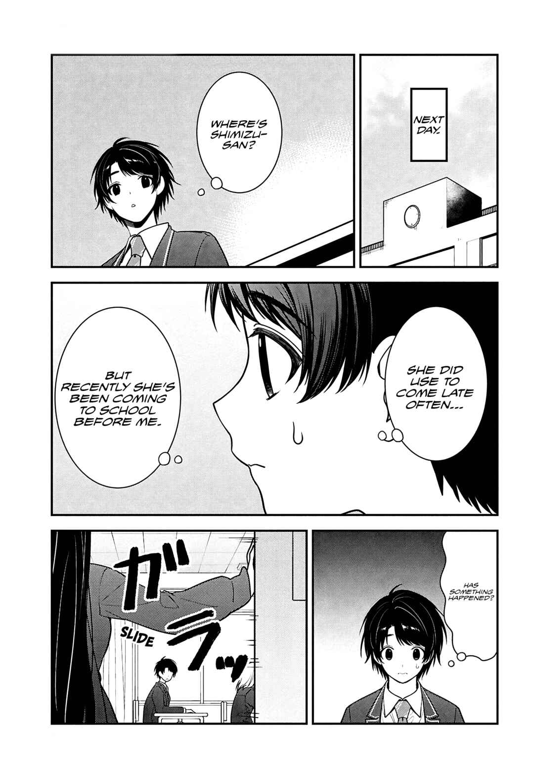 Tonari no Seki no Yankee Shimizu-san ga Kami wo Kuroku Sometekita Chapter 11 - Page 25