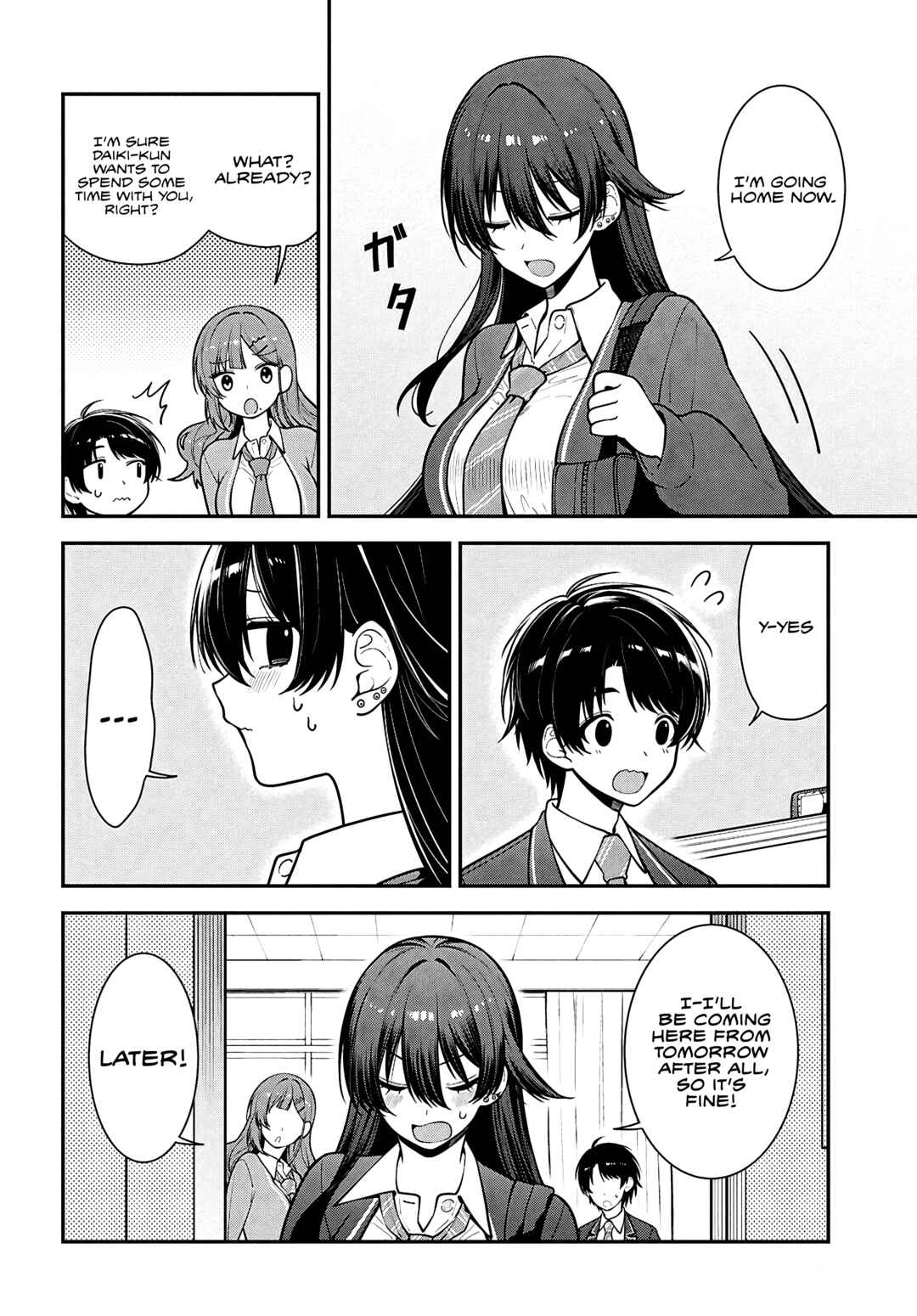 Tonari no Seki no Yankee Shimizu-san ga Kami wo Kuroku Sometekita Chapter 11 - Page 5