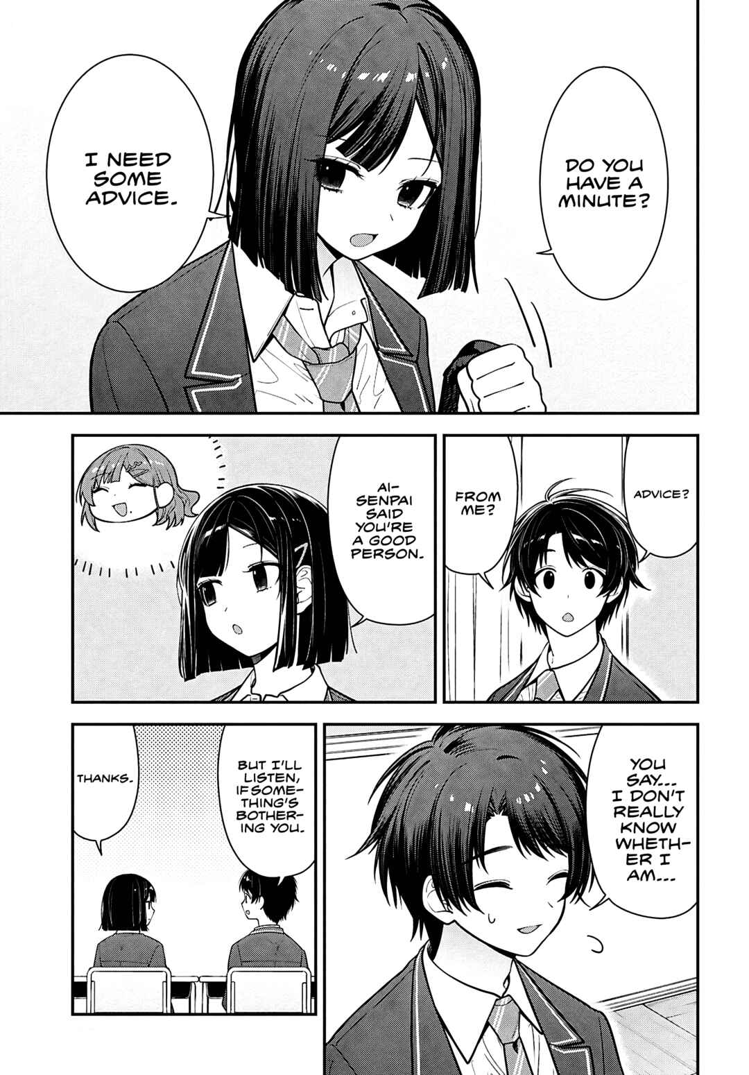 Tonari no Seki no Yankee Shimizu-san ga Kami wo Kuroku Sometekita Chapter 11 - Page 8