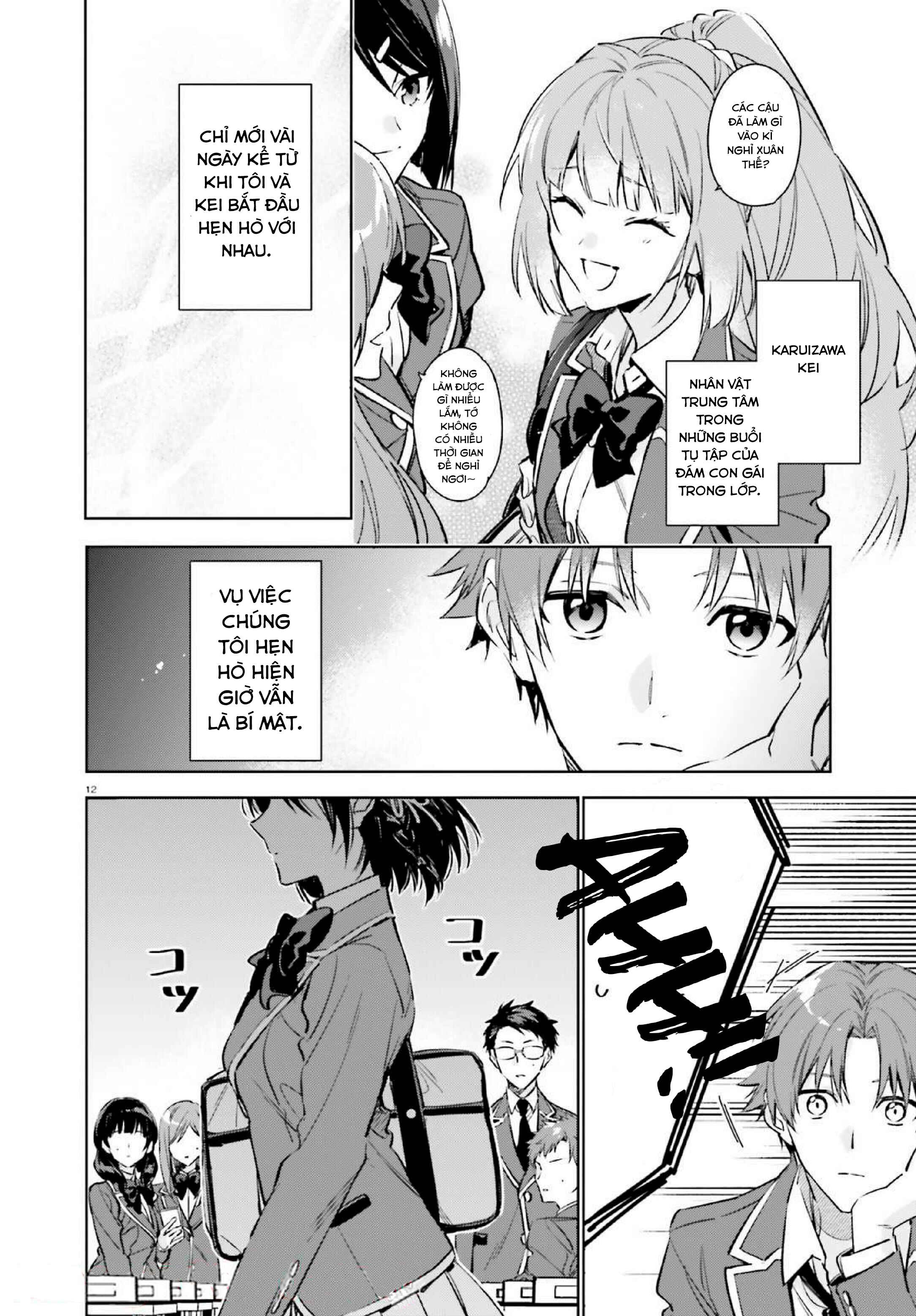 Youkoso Jitsuryoku Shijou Shugi no Kyoushitsu e: 2-nensei-hen Chapter 1 - Page 12