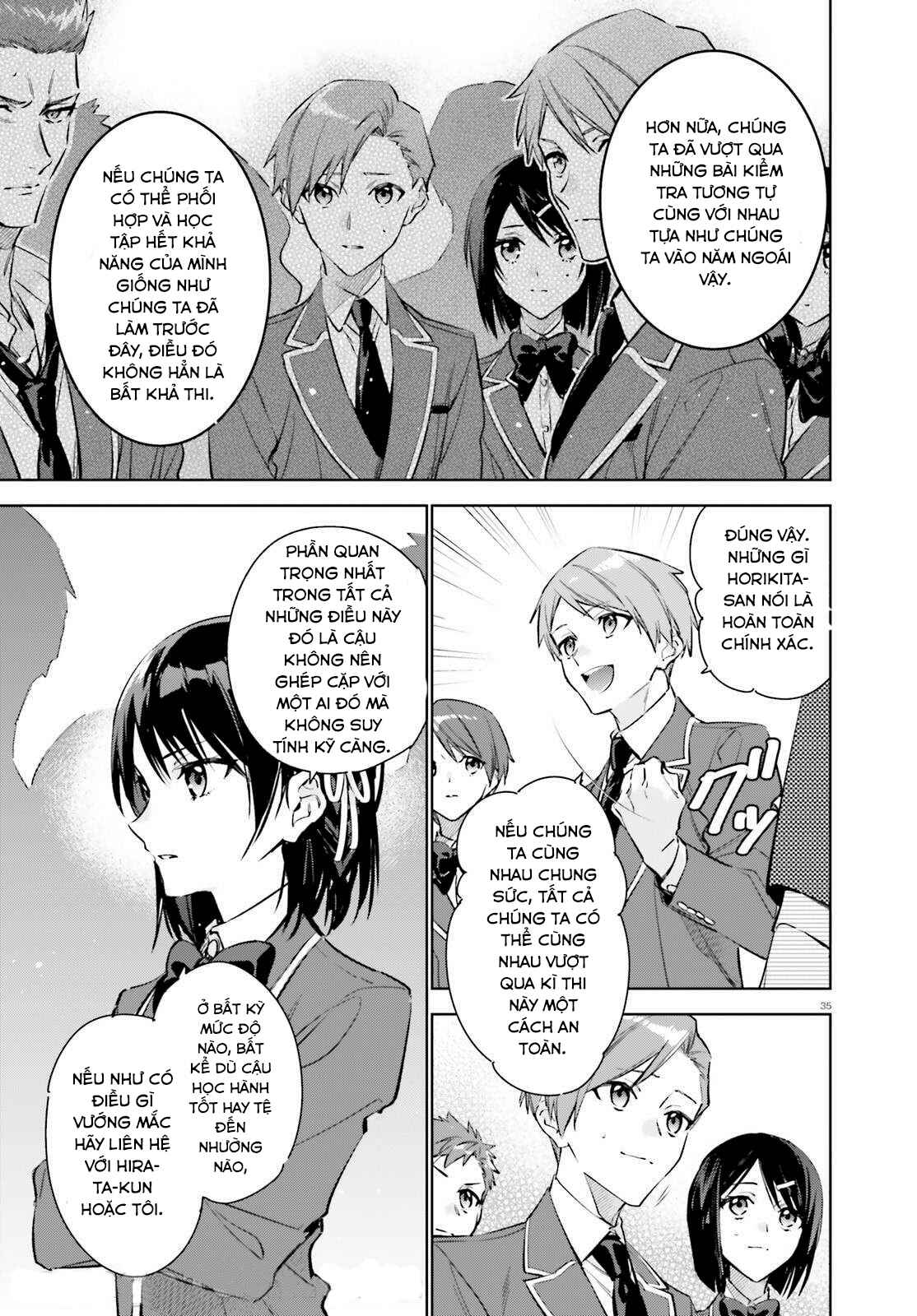 Youkoso Jitsuryoku Shijou Shugi no Kyoushitsu e: 2-nensei-hen Chapter 1 - Page 35