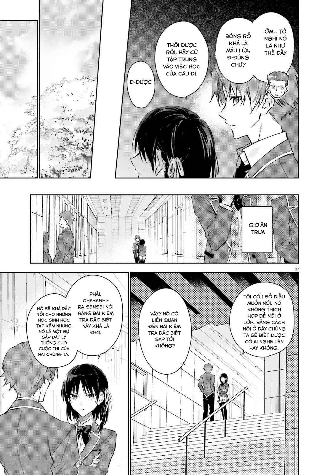 Youkoso Jitsuryoku Shijou Shugi no Kyoushitsu e: 2-nensei-hen Chapter 1 - Page 37