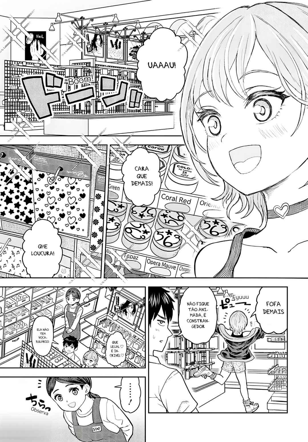 Ota x Nail ~Plamo Danshi, Gal no Tsume wo Nuru~ Chapter 3 - Page 10