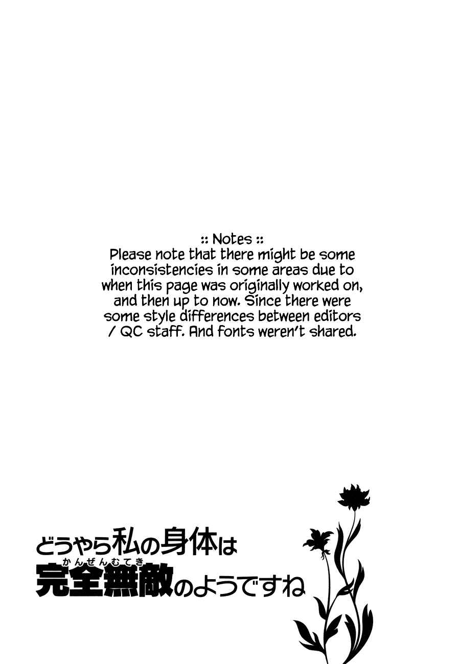 Douyara Watashi no Karada wa Kanzen Muteki no You Desu ne Chapter 7 - Page 31