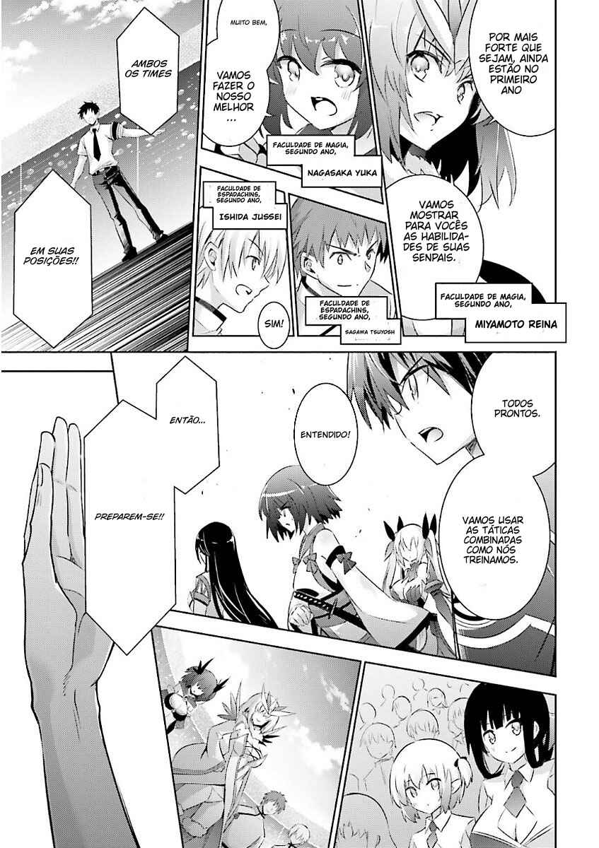 Magika no Kenshi to Shoukan Maou Chapter 45 - Page 15