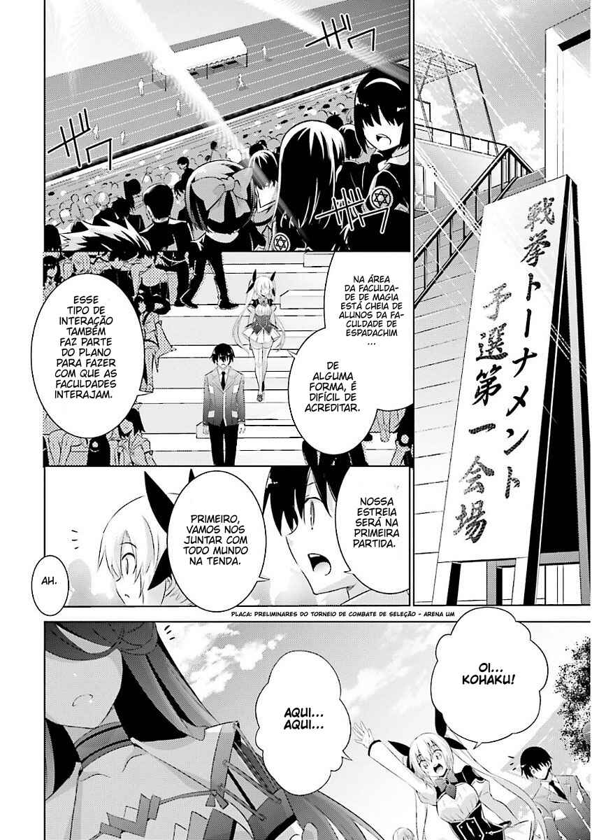 Magika no Kenshi to Shoukan Maou Chapter 45 - Page 8