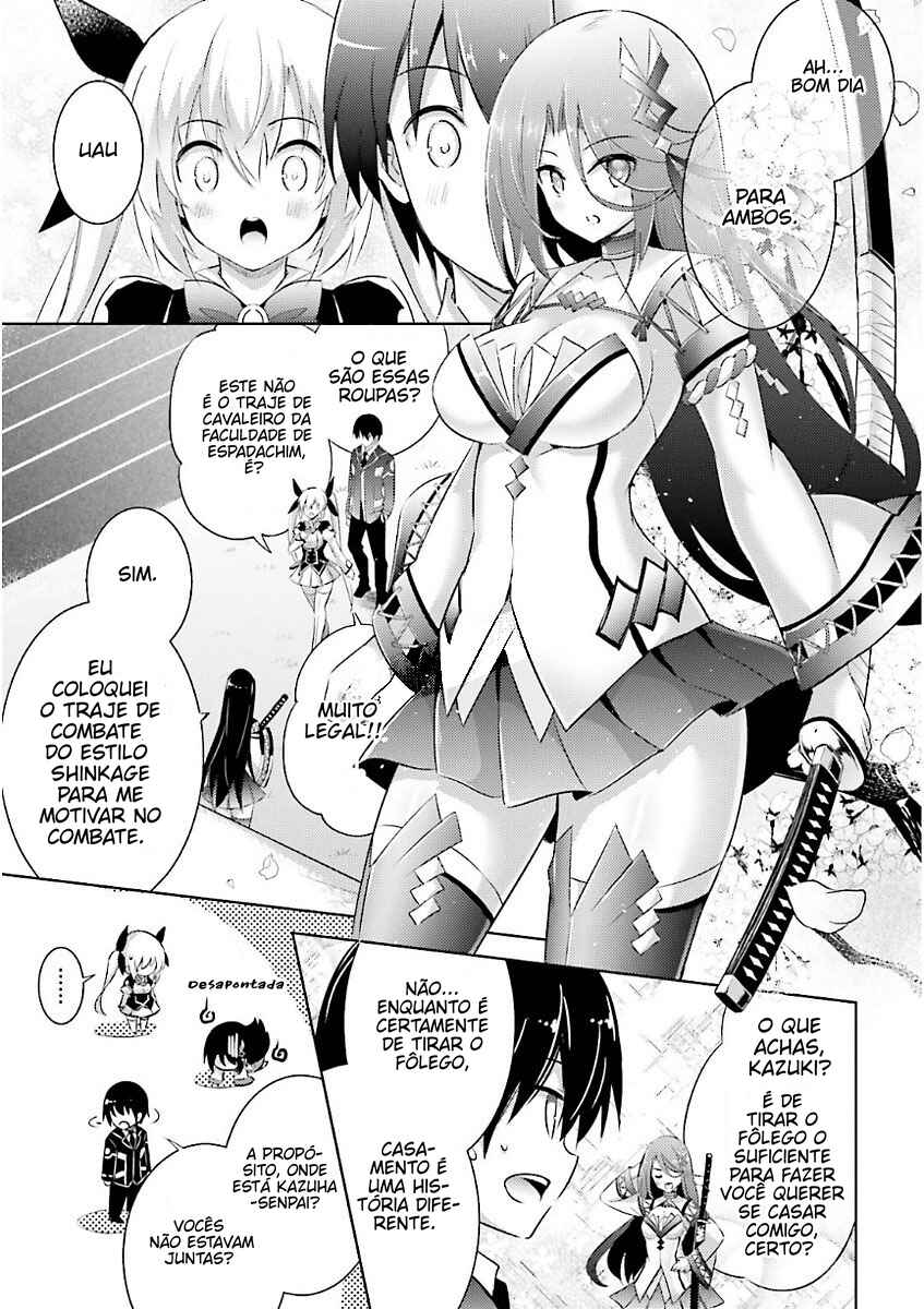Magika no Kenshi to Shoukan Maou Chapter 45 - Page 9