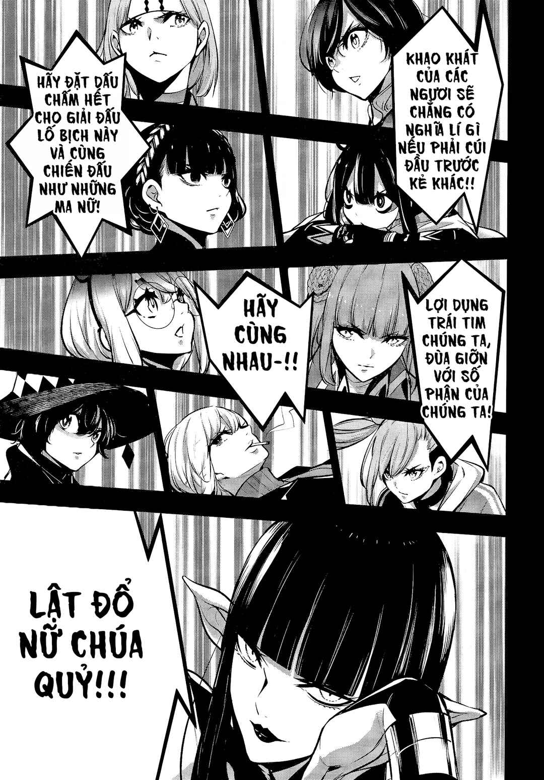 Majo Taisen - 32-nin no Isai no Majo wa Koroshiau Chapter 54 - Page 39