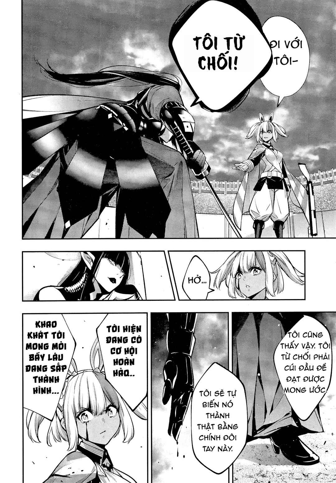 Majo Taisen - 32-nin no Isai no Majo wa Koroshiau Chapter 54 - Page 42
