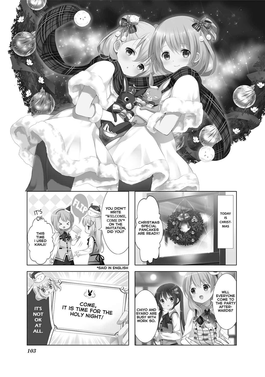 Gochuumon wa Usagi desu ka? Chapter 12 - Page 1