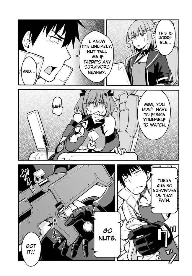 Mezametara Saikyou Soubi to Uchuusen-mochi datta node, Ikkodate Mezashite Youhei to shite Jiyuu ni Ikitai Chapter 19.2 - Page 3