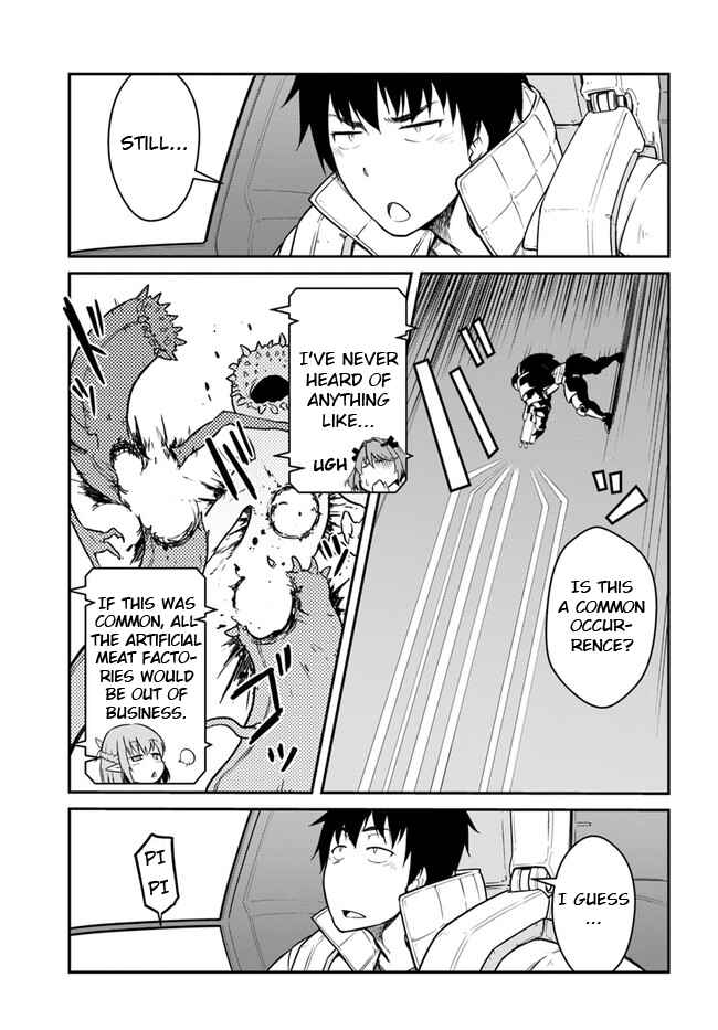 Mezametara Saikyou Soubi to Uchuusen-mochi datta node, Ikkodate Mezashite Youhei to shite Jiyuu ni Ikitai Chapter 19.2 - Page 7