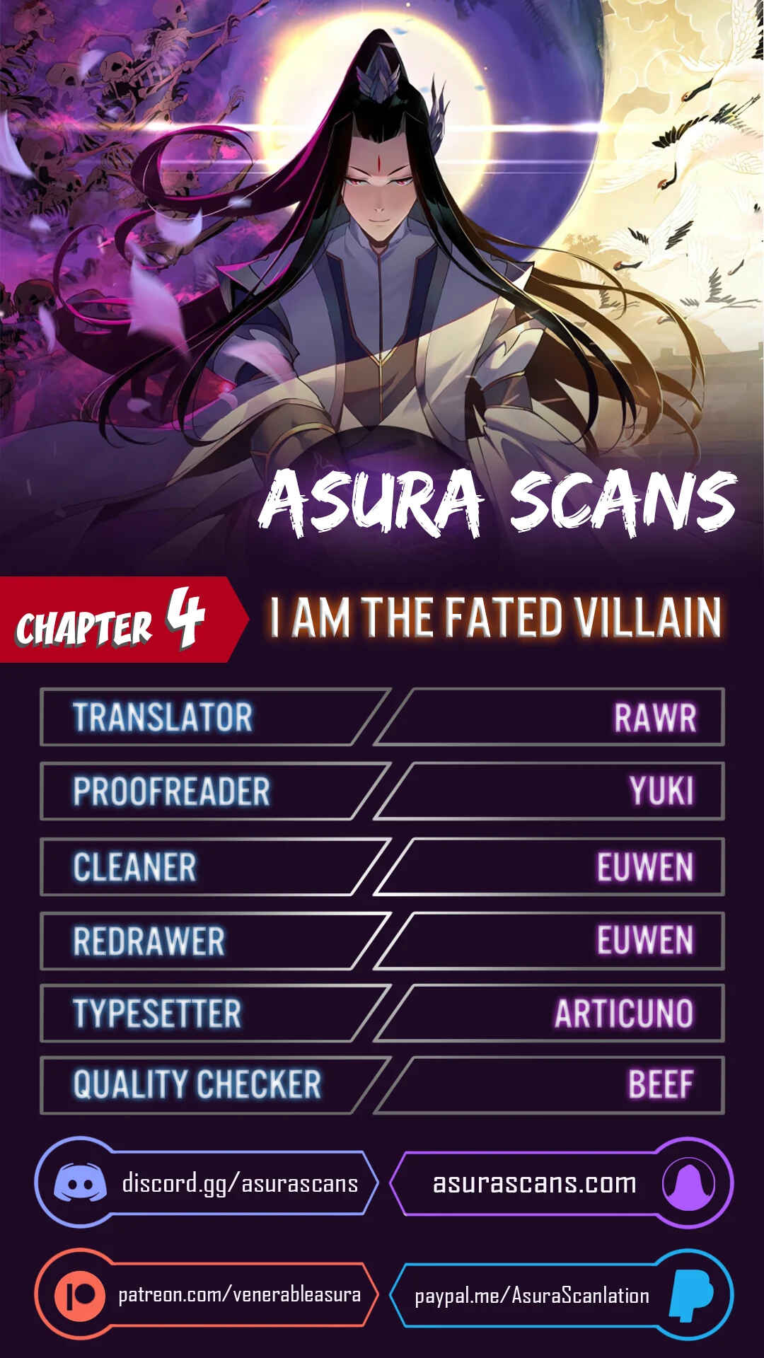 I Am the Fated Villain Chapter 4 - Page 1