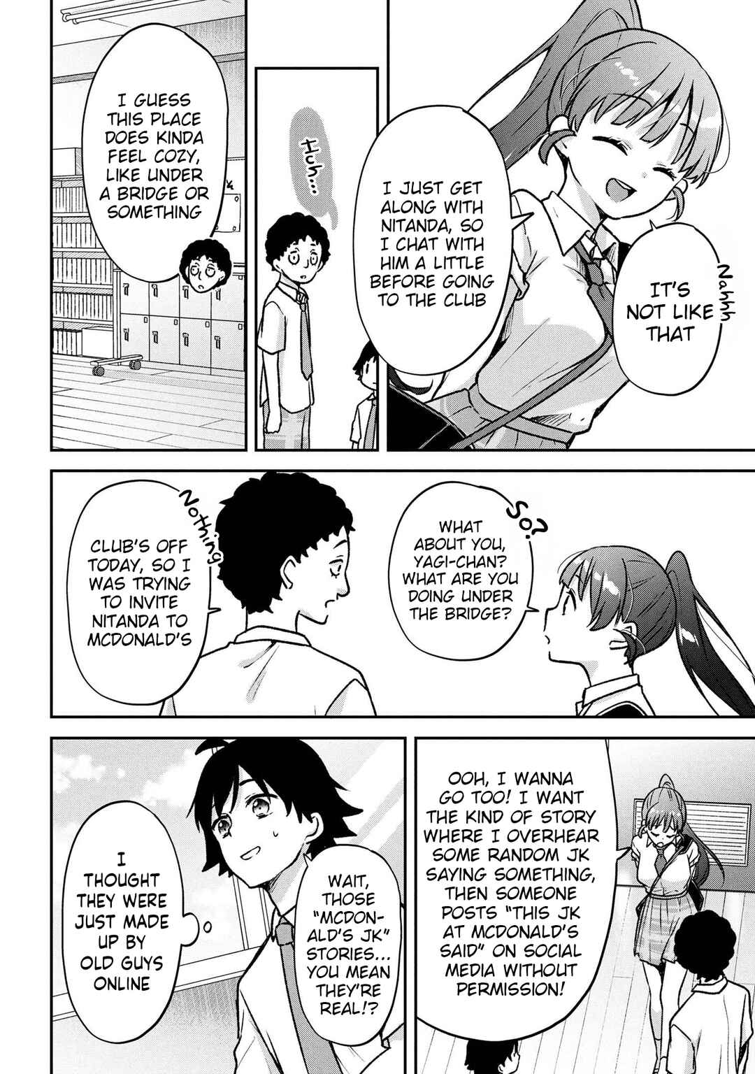 Tsukkomi-machi no Machino-san Chapter 5 - Page 8