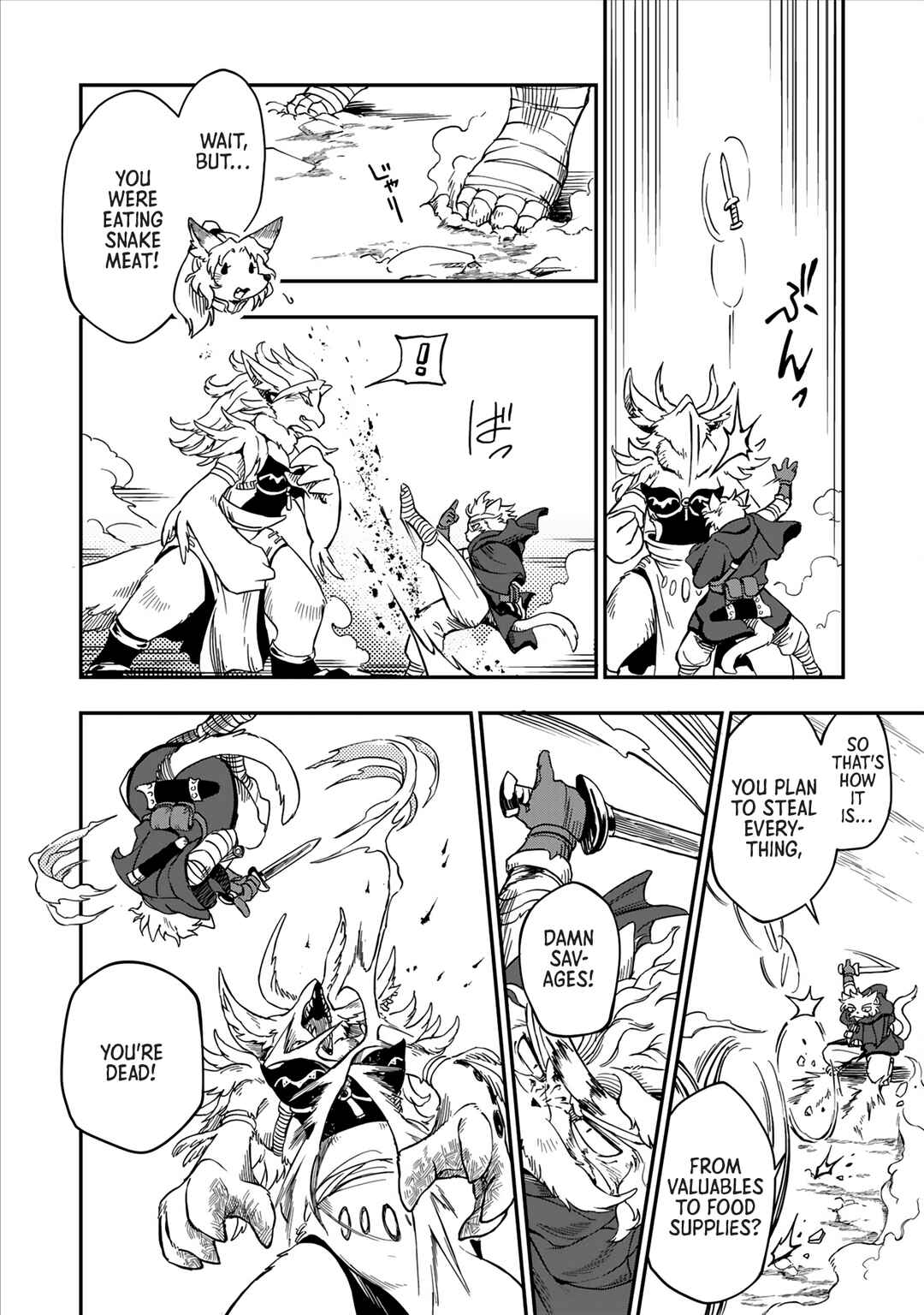 Batsuichi Kitsune to Tabi Gohan Chapter 2 - Page 15