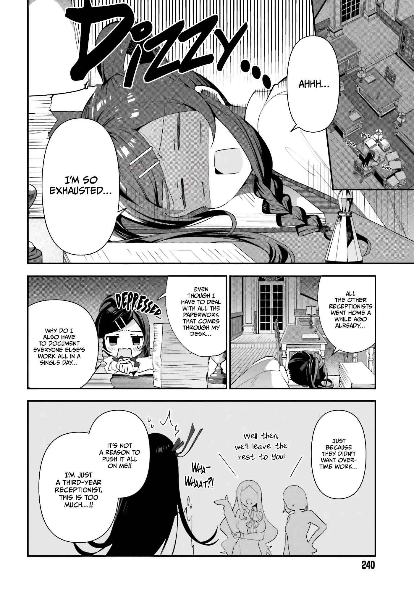 Guild no Uketsukejou Desu ga, Zangyou wa Iya Nanode Boss wo Solo Toubatsu Shiyou to Omoimasu Chapter 1 - Page 16