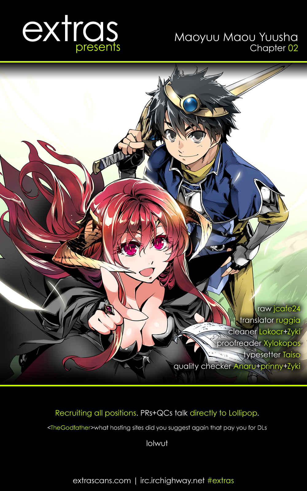 MAOYU : Archenemy and Hero “Become mine, Hero” “I refuse!” Chapter 2 - Page 41