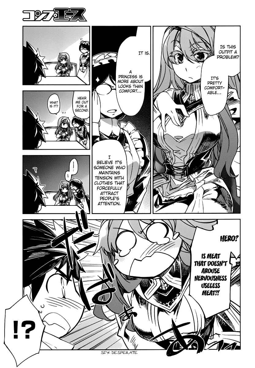 MAOYU : Archenemy and Hero “Become mine, Hero” “I refuse!” Chapter 2 - Page 9