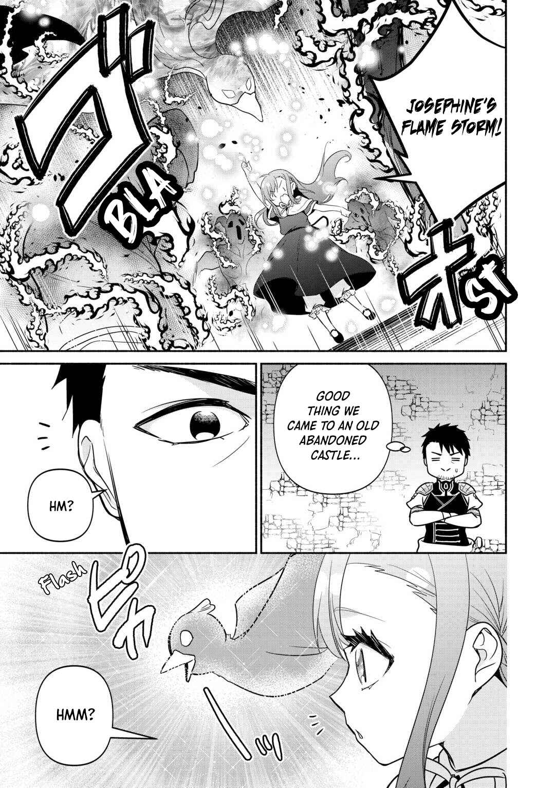 Tensei Youjo.: Shinjuu to Ouji to, Saikyou no Oji-san Youhei-dan no Naka de Ikiru Chapter 24 - Page 11