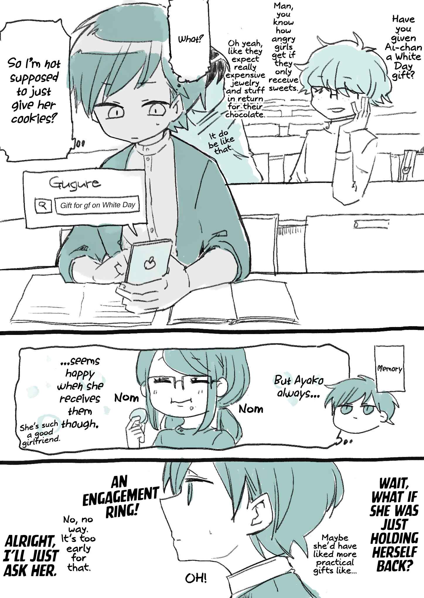 Mousou Telepathy Chapter 717.7 - Page 1