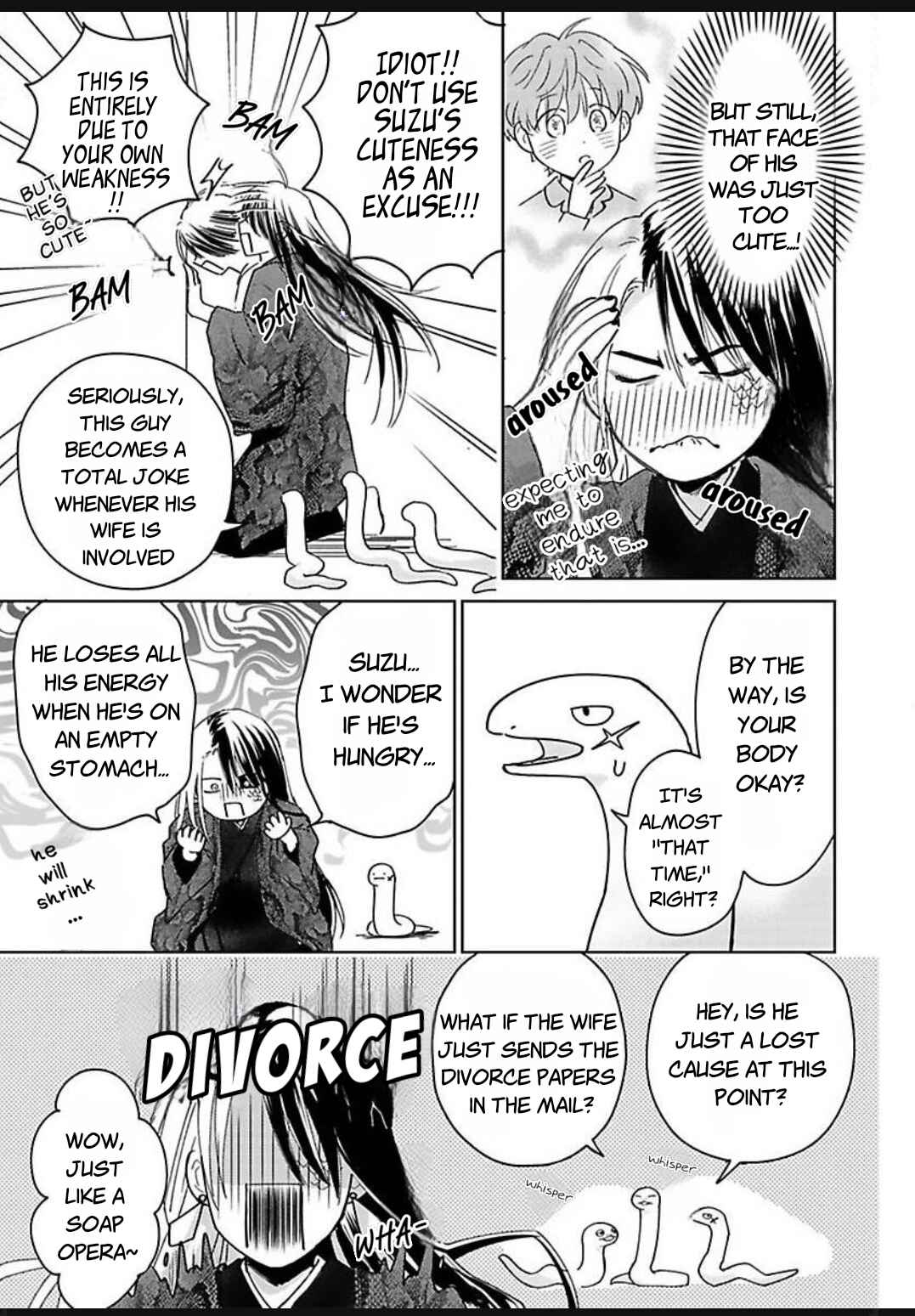 Hebigamisama wa Yome ni Betabore nan Da kedo, Chapter 3 - Page 9