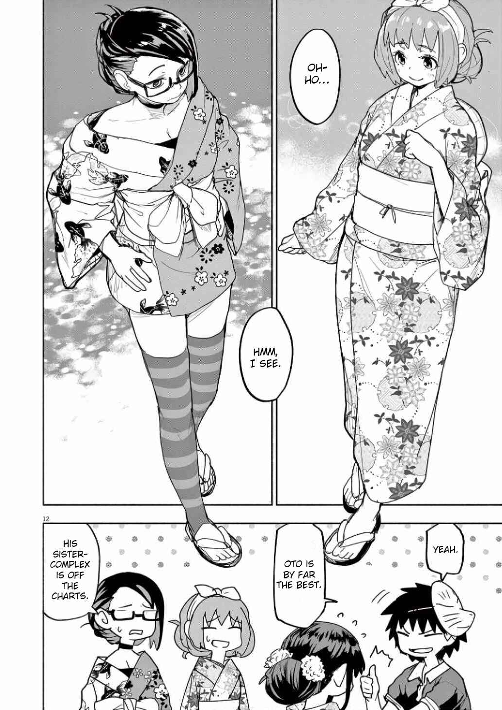 Kaii to Otome to Kamikakushi Chapter 53 - Page 12