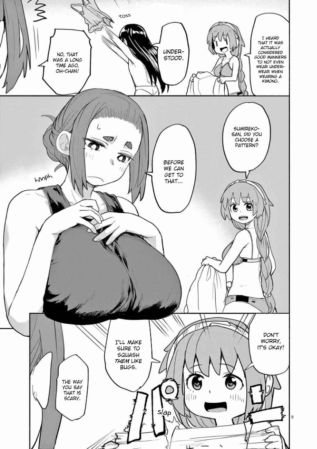 Kaii to Otome to Kamikakushi Chapter 53 - Page 9