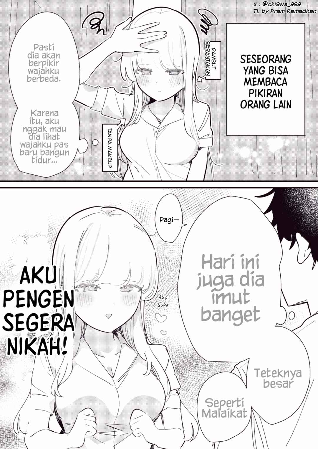 Hito no Kokoro ga Yomeru Kanojo Chapter 9 - Page 1