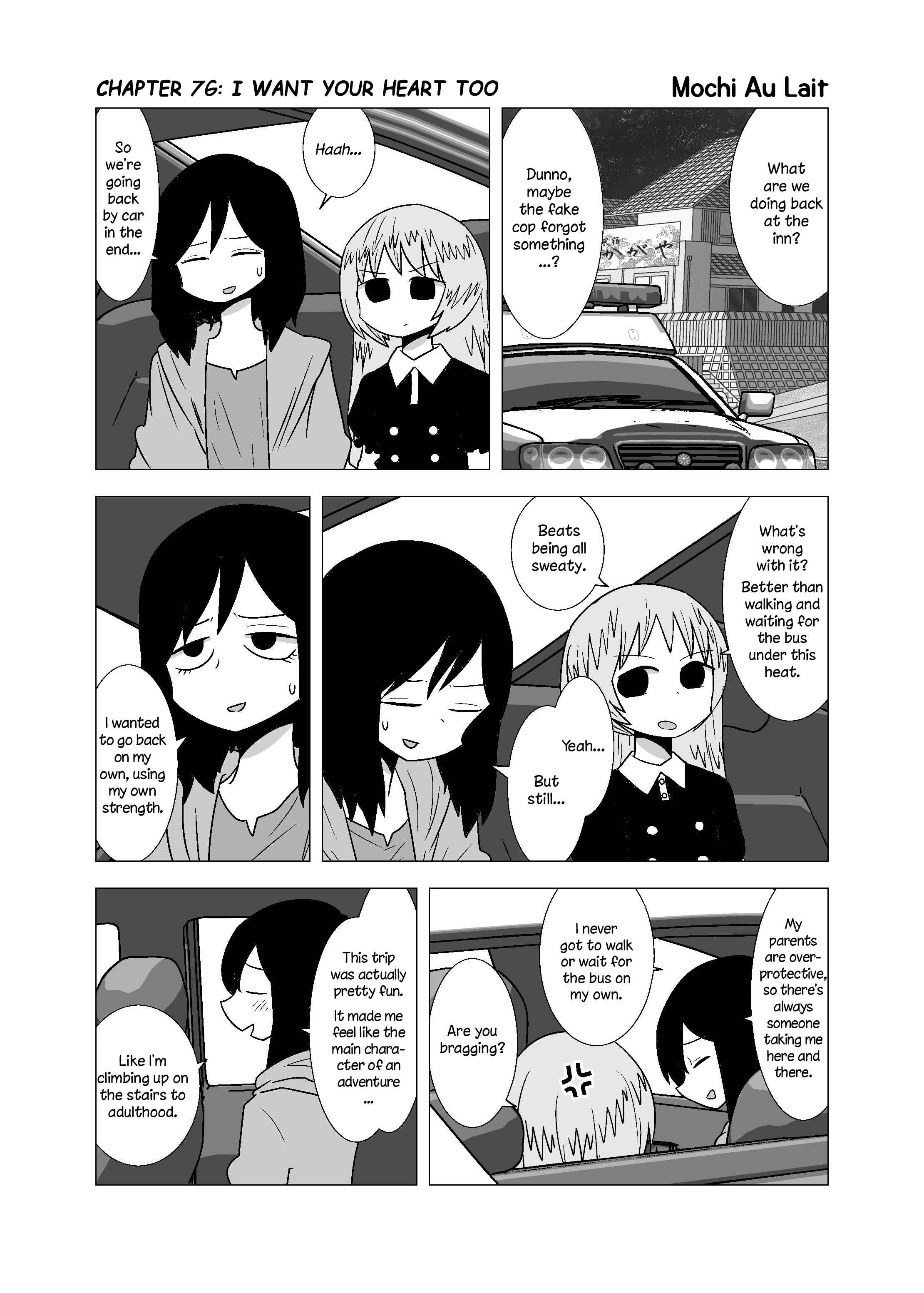 Yuri Natsu: Minshuku Kagaya Chapter 76 - Page 1