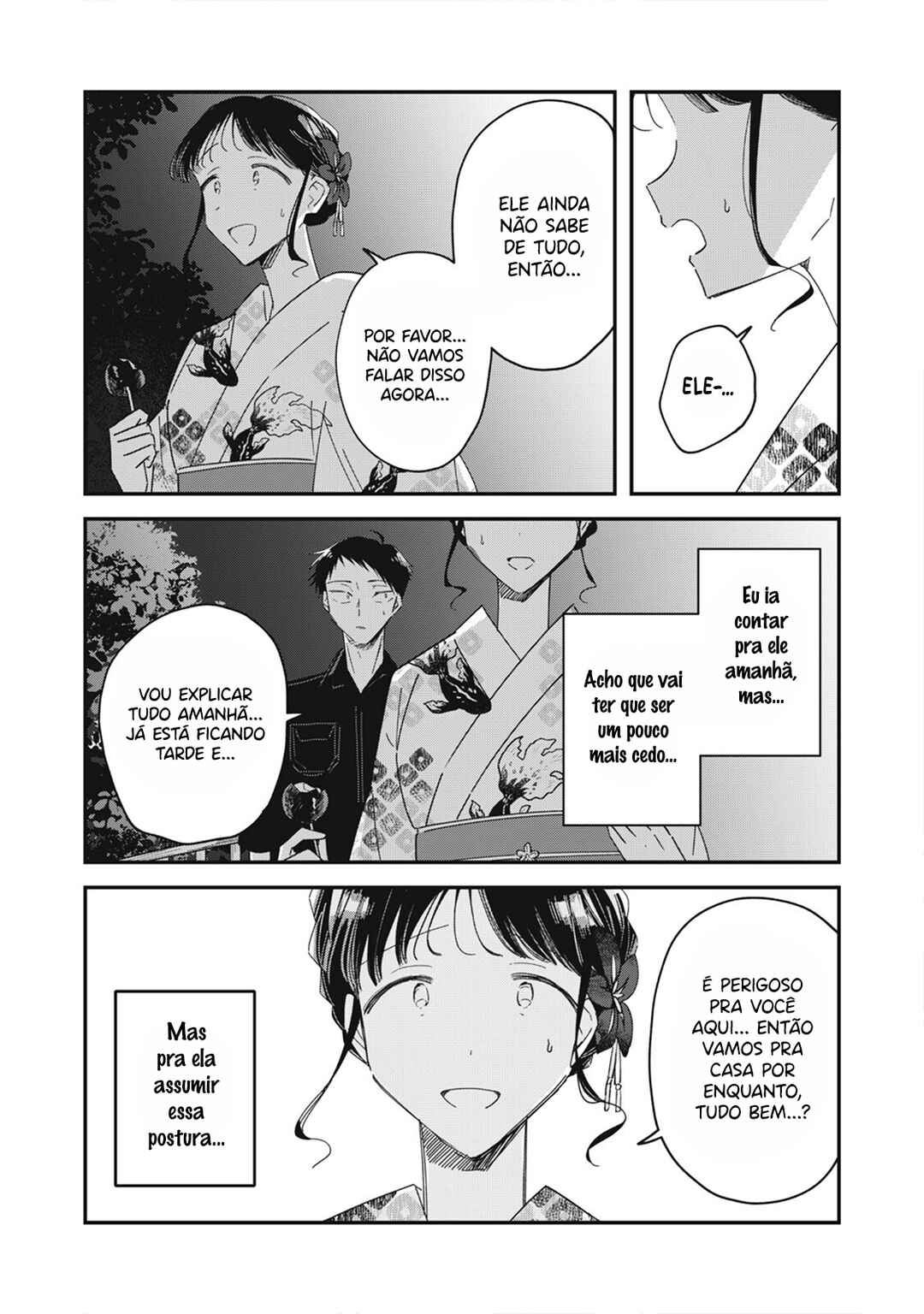 Yachiru-san wa Homeru to Nobiru Chapter 14.1 - Page 8
