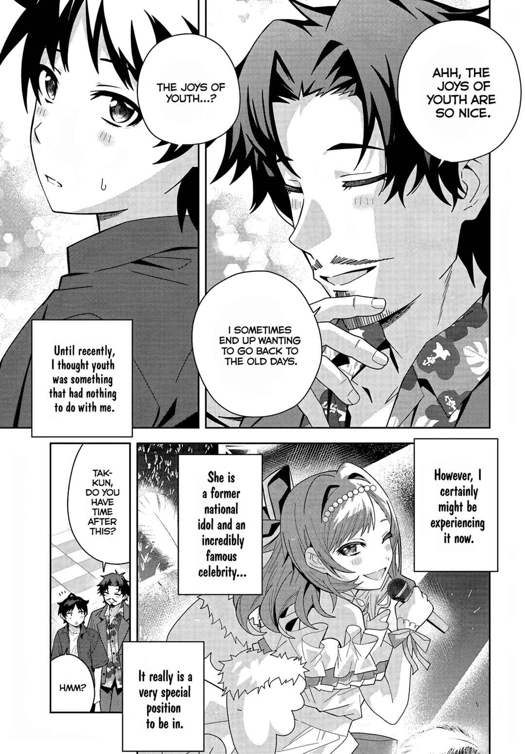Classmate no Moto Idol ga, Tonikaku Kyodou Fushin nandesu. Chapter 19 - Page 5