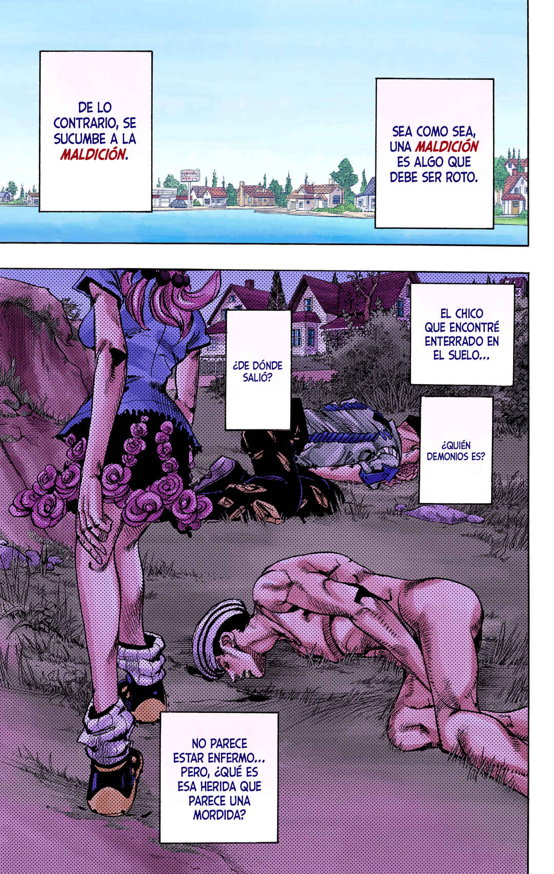 JoJo no Kimyou na Bouken: Part 8 - JoJolion Color-ban Chapter 1 - Page 45