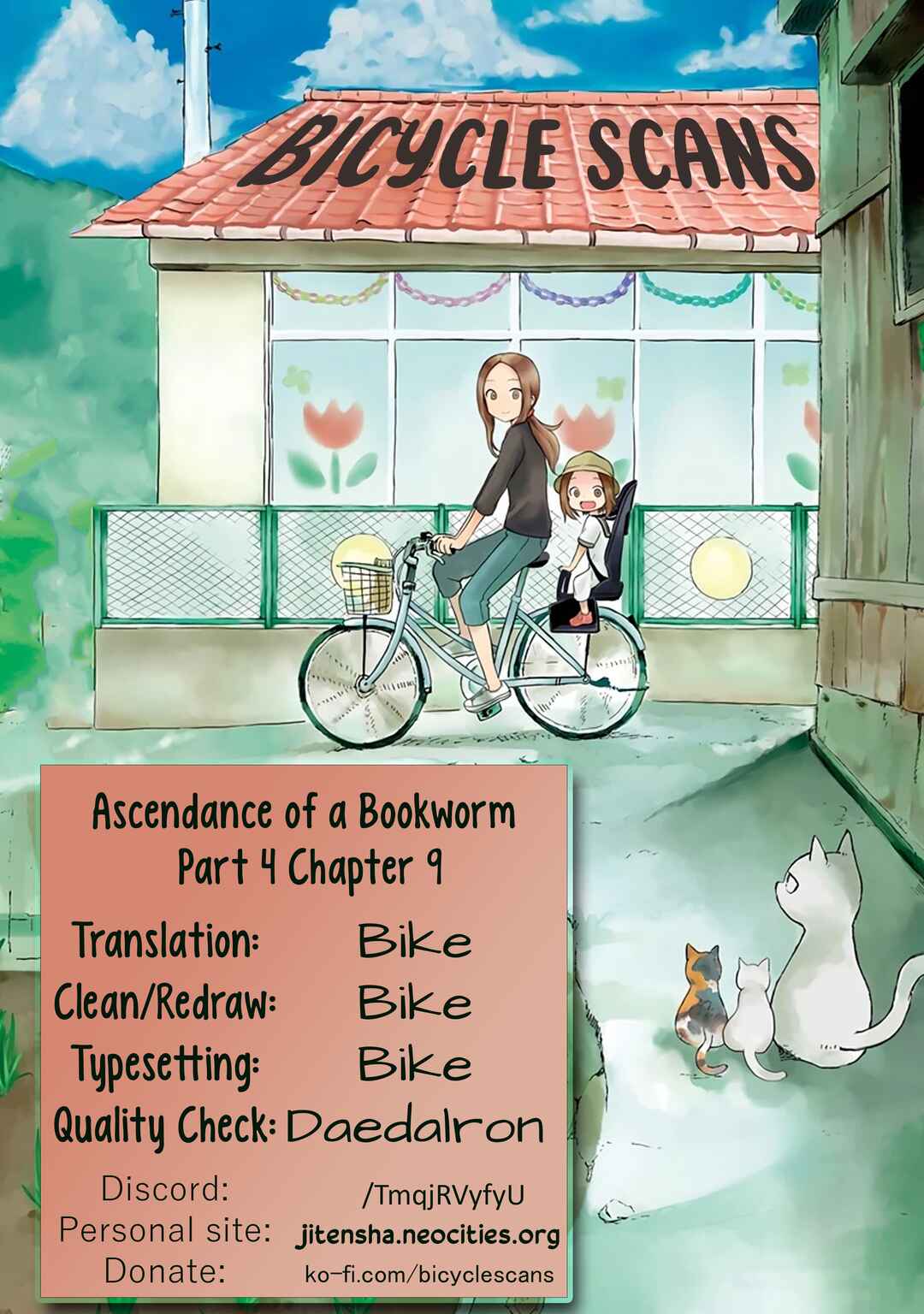 Honzuki no Gekokujou: Shisho ni Naru tame ni wa Shudan o Erandeiraremasen—Dai-4 Bu: Kizokuin no Toshokan o Sukuitai! Chapter 9 - Page 1