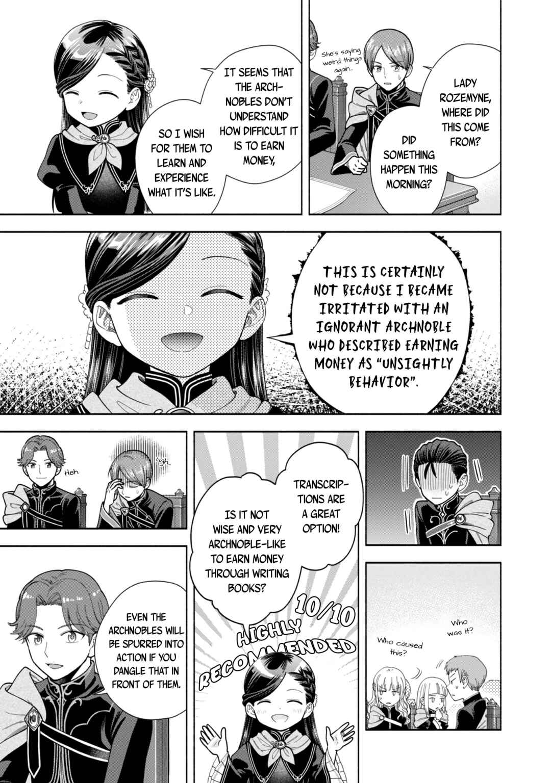 Honzuki no Gekokujou: Shisho ni Naru tame ni wa Shudan o Erandeiraremasen—Dai-4 Bu: Kizokuin no Toshokan o Sukuitai! Chapter 9 - Page 12