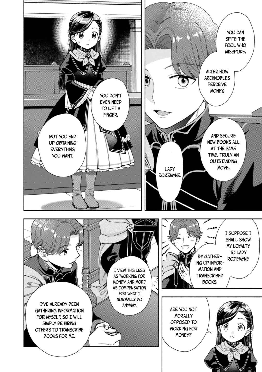 Honzuki no Gekokujou: Shisho ni Naru tame ni wa Shudan o Erandeiraremasen—Dai-4 Bu: Kizokuin no Toshokan o Sukuitai! Chapter 9 - Page 13