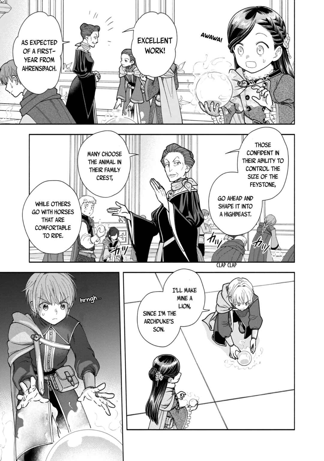 Honzuki no Gekokujou: Shisho ni Naru tame ni wa Shudan o Erandeiraremasen—Dai-4 Bu: Kizokuin no Toshokan o Sukuitai! Chapter 9 - Page 22