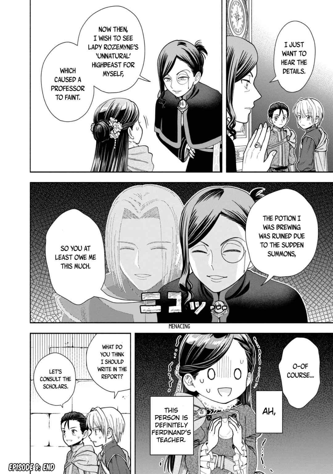 Honzuki no Gekokujou: Shisho ni Naru tame ni wa Shudan o Erandeiraremasen—Dai-4 Bu: Kizokuin no Toshokan o Sukuitai! Chapter 9 - Page 33