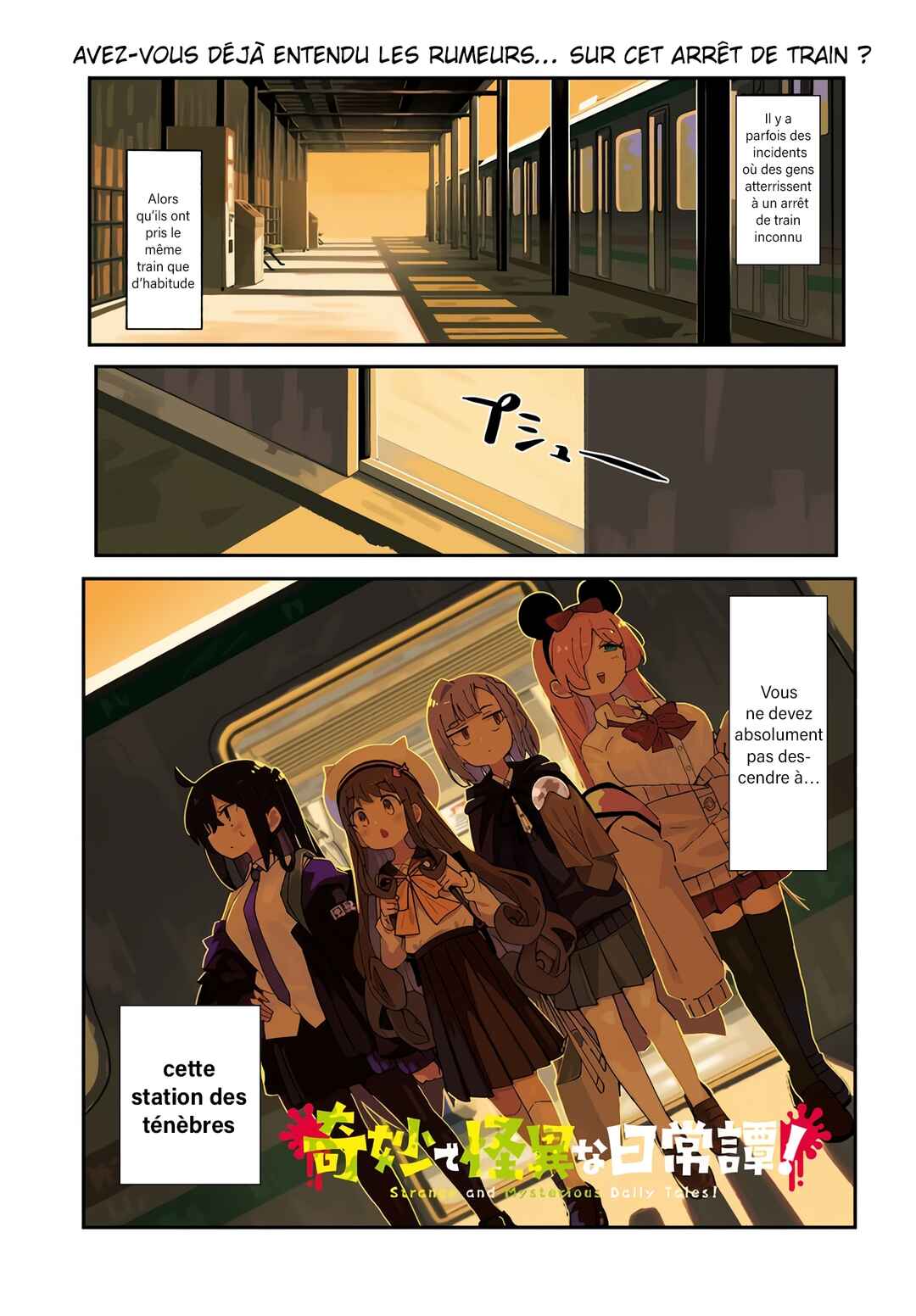 Strange and Mysterious Daily Tales! Chapter 1 - Page 1