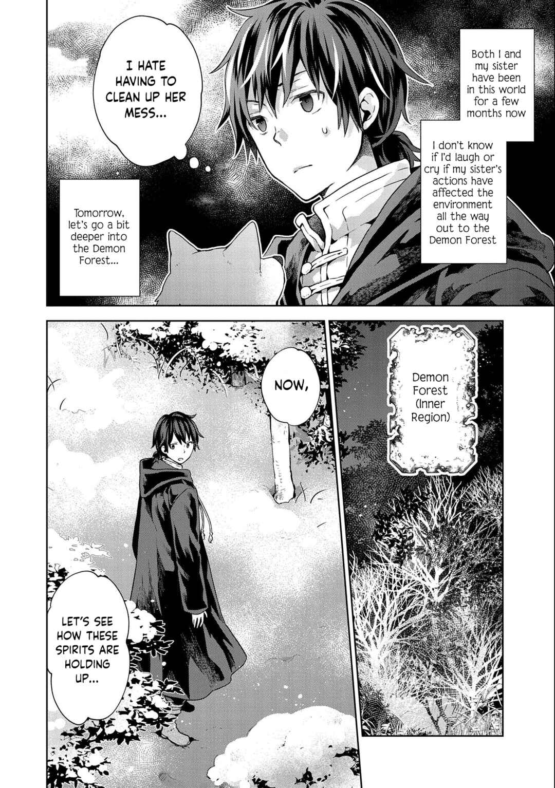 Isekai ni Ten'i Shitara Yama no Naka datta. Handou de Tsuyosa yori mo Kaitekisa wo Erabimashita Chapter 11 - Page 8