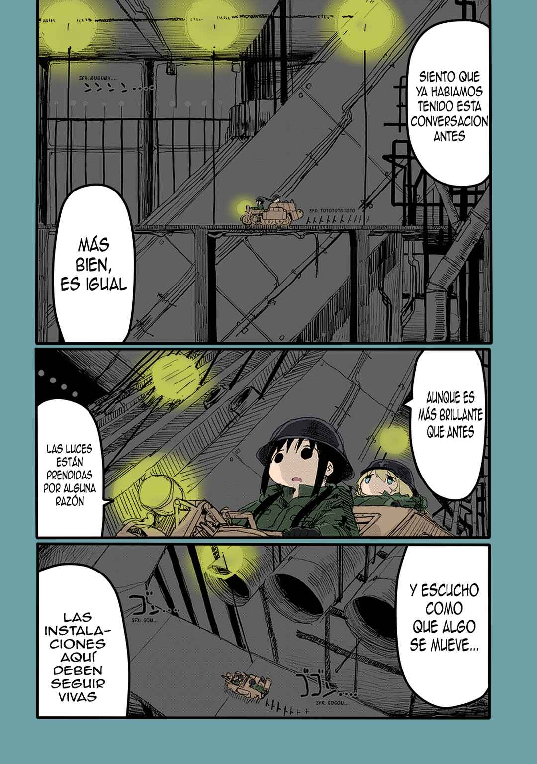 Shoujo Shuumatsu Ryokou (Fan Colored) Chapter 19 - Page 2