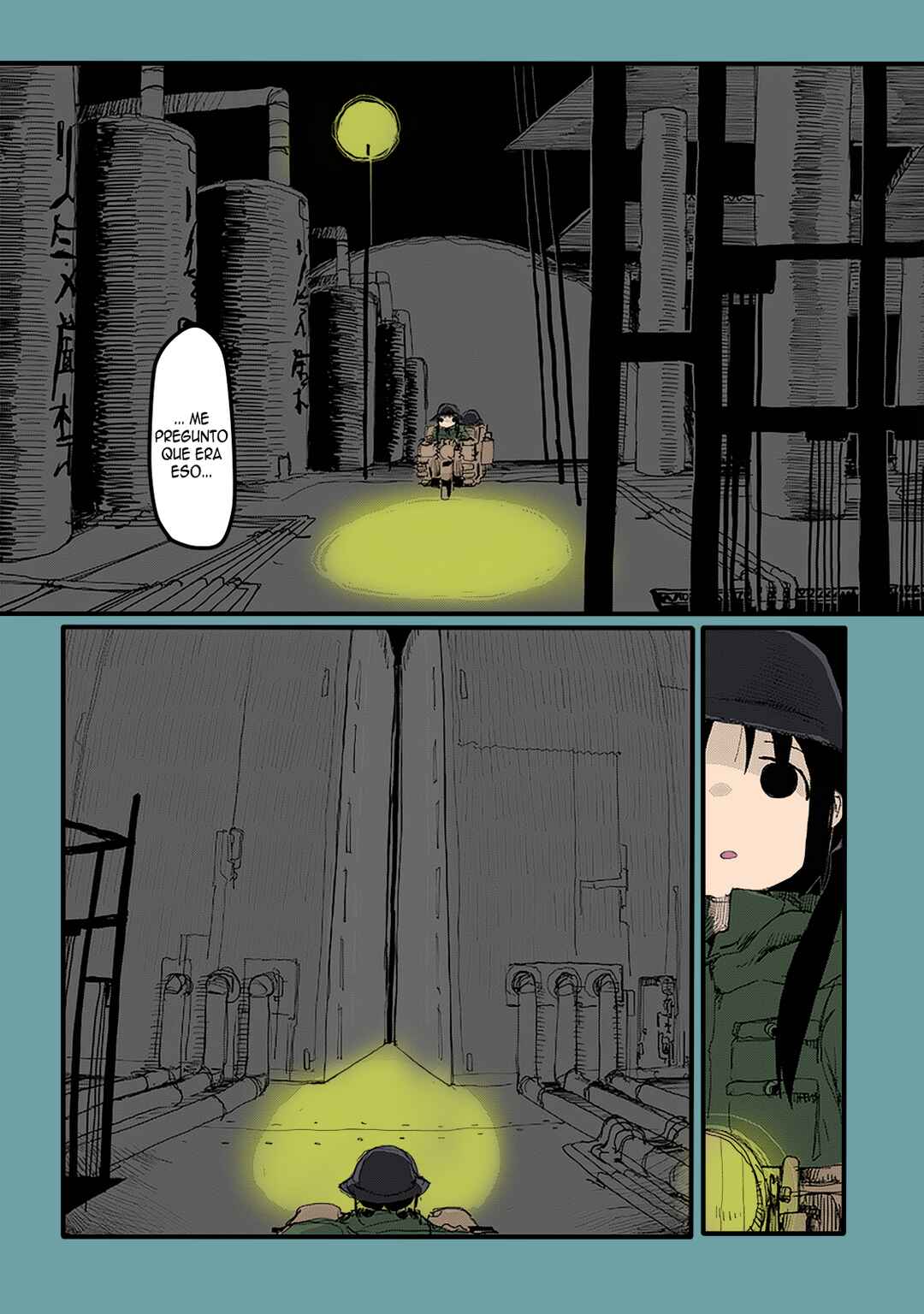 Shoujo Shuumatsu Ryokou (Fan Colored) Chapter 19 - Page 4